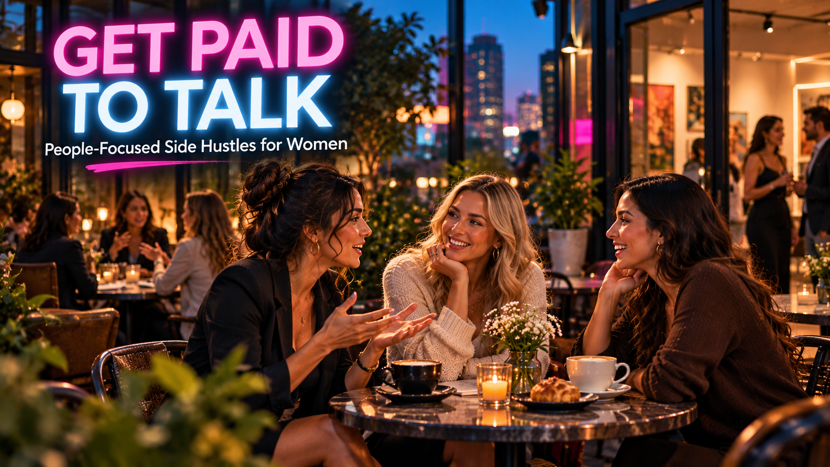 People-Focused Side Hustles for Women Who Enjoy Conversation